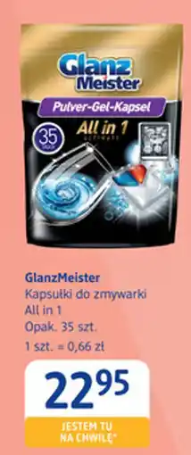 dm drogerie markt GlanzMeister Kapsułki do zmywarki All in 1 oferta