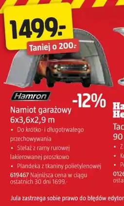 Jula Namiot garażowy Hamron oferta