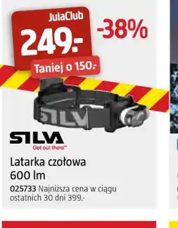 Jula Silva Latarka czołowa 600 lm oferta