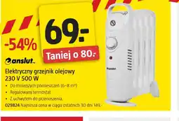 Jula Elektryczny grzejnik olejowy Anslut oferta