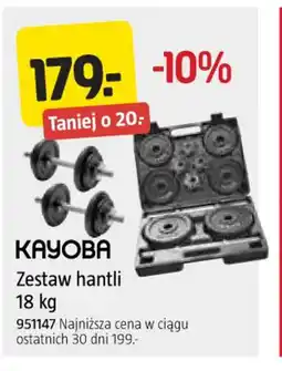 Jula Kayoba Zestaw hantli oferta