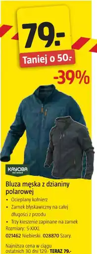 Jula Kryoba Bluza męska polarowa oferta