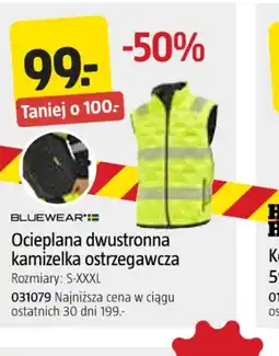 Jula Bluewear Kamizelka ostrzegawcza oferta
