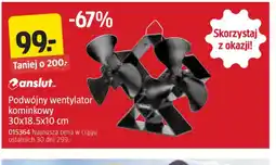 Jula Anslut Podwójny wentylator kominkowy oferta