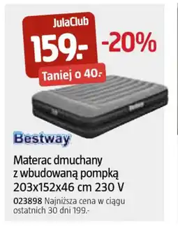 Jula Bestway Materac dmuchany oferta