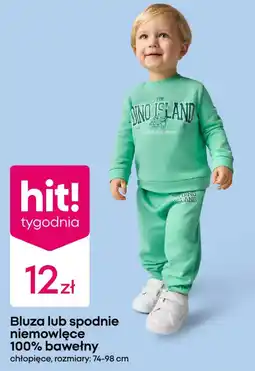 Pepco Bluza lub spodnie niemowlęce 100% bawełny oferta