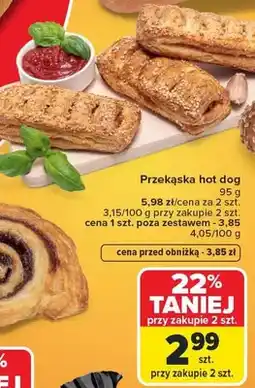 Carrefour Market Przekąska hot dog oferta