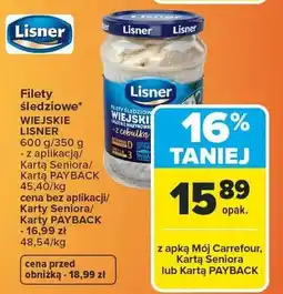 Carrefour Market Filety śledziowe wiejskie oferta