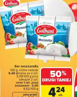 Carrefour Market Ser mozzarella Galbani oferta