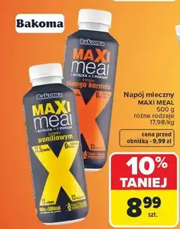 Carrefour Napój mleczny MAXI MEAL oferta