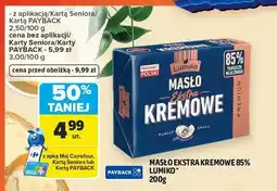 Carrefour Masło ekstra kremowe 85% Łumiko oferta