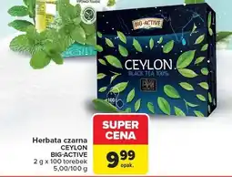 Carrefour Market Herbata czarna Ceylon Big Active oferta