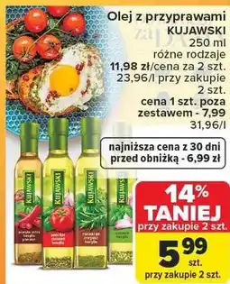Carrefour Olej tłoczony na zimno różne rodzaje oferta