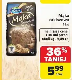 Carrefour Mąka orkiszowa oferta