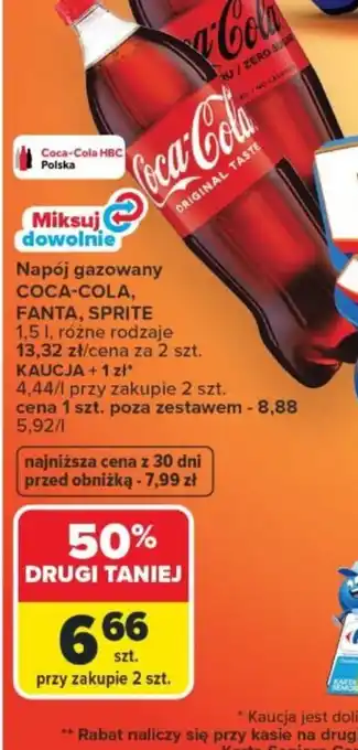 Napój Coca-Cola, Fanta, Sprite