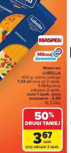 Carrefour Lubella Makaron oferta