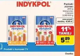 Carrefour Indykpol Parówki Jedynki oferta