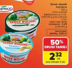 Carrefour Piątnica Serek wiejski oferta