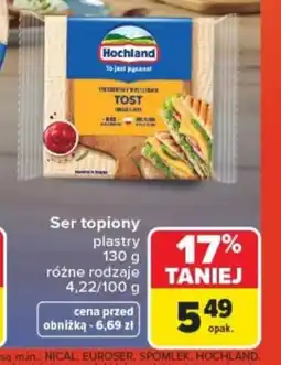 Carrefour Hochland Ser topiony oferta