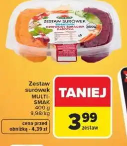 Carrefour Zestaw surówek MULTI-SMAK oferta