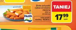 Carrefour Frosta Złote paluszki rybne oferta
