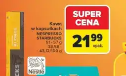 Carrefour Starbucks Kawa w kapsułkach oferta