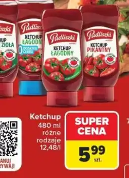 Carrefour Pudliszki Ketchup oferta
