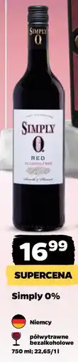 Netto Wino bezalkoholowe Simply 0% oferta