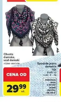 Carrefour Szal damski oferta