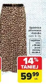 Carrefour Spódnica plisowana s-xl oferta