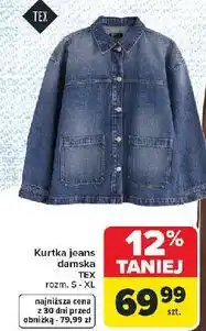 Carrefour Kurtka damska jeansowa s-xl Tex oferta