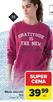 Carrefour Bluza damska s-xl Tex oferta