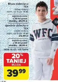 Carrefour Spodnie dziecięce Tex oferta
