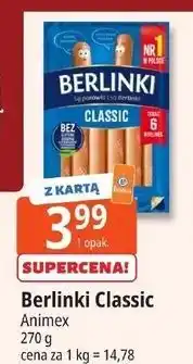 E.Leclerc Parówki classic Morliny Berlinki oferta