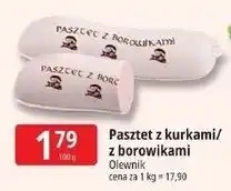 E.Leclerc Pasztet z borowikami Olewnik oferta