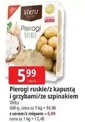 E.Leclerc Pierogi z mięsem Virtu oferta