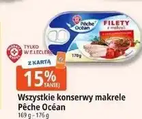 E.Leclerc Filety z makreli w sosie pomidorowym Wiodąca Marka Peche Ocean oferta