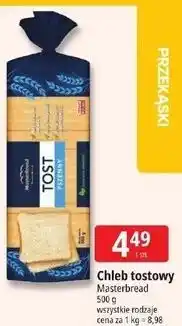 E.Leclerc Tost pszenny Master Bread oferta
