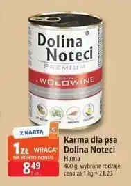 E.Leclerc Karma dla psów bogata w wołowinę Dolina Noteci Premium oferta