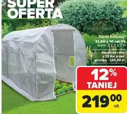 Carrefour Tunel foliowy 2 x 3 m oferta