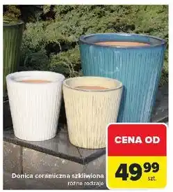 Carrefour Donica ceramiczna szkliwiona oferta