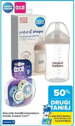 Carrefour Smoczek silikonowy night&day Lovi oferta