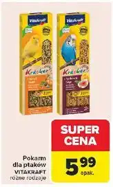 Carrefour Karma mieszanka dla papużki falistej Vitakraft oferta