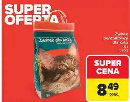 Carrefour Żwirek bentonitowy oferta