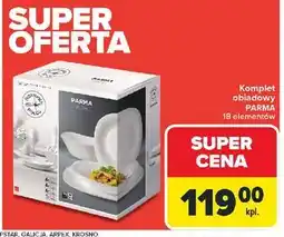 Carrefour Komplet obiadowy parma Bormioli Rocco oferta