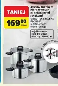 Carrefour Komplet garnków stellar Florina (Florentyna) oferta