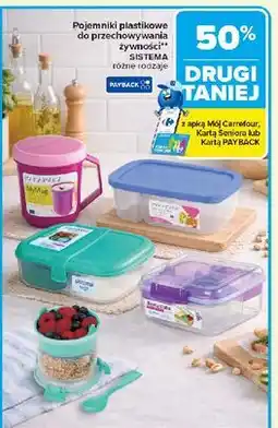 Carrefour Kubek niekapek ze słomką 250 ml Sistema oferta
