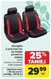 Carrefour Pokrowce na siedzenia serra oferta