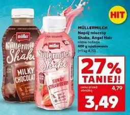 Kaufland MÜLLERMILCH Napój mleczny Shake, Angel Hair oferta