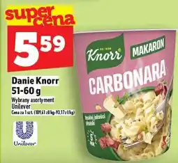 Topaz Danie Knorr Makaron Carbonara oferta